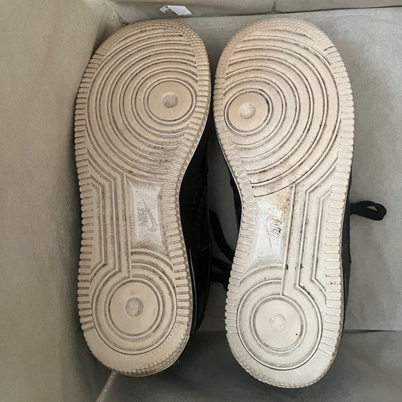 Black woven Nike Air Force LV8 sneakers - Picture 4 of 9